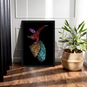 Sufism Calligraphy Wall Art