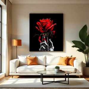 Rose Aesthetic Wall Art