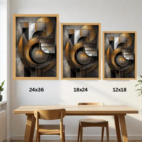 Abstract Texture Wall Art - Image 2